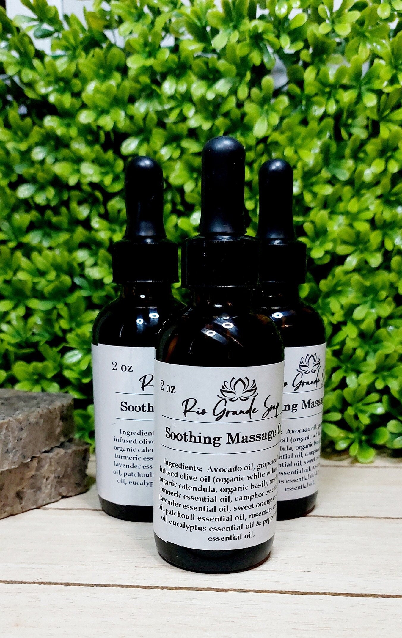 Soothing Massage Oil with Turmeric & White Willow Infusion