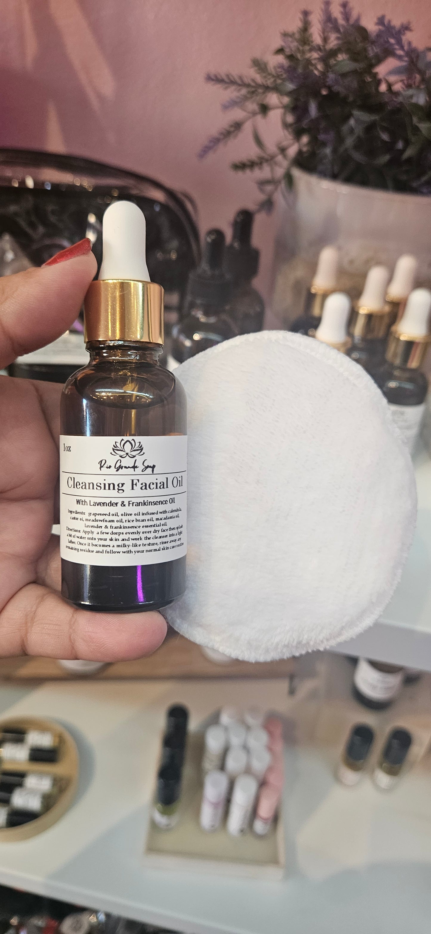 Cleansing Facial Oil