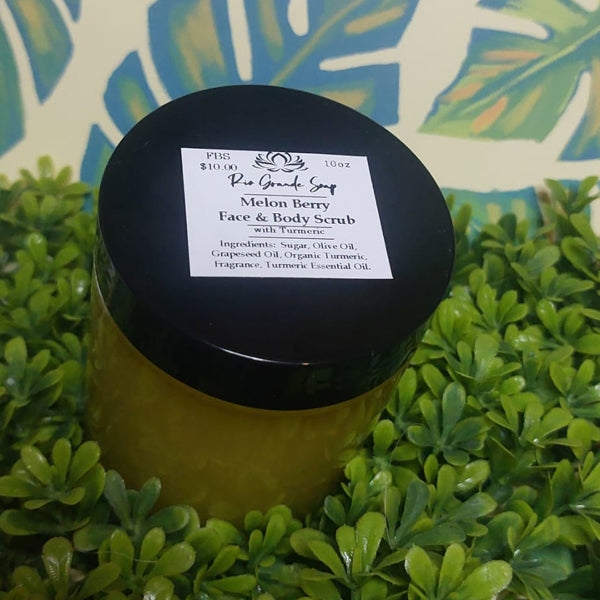 Turmeric Face & Body Scrub - Various Scents